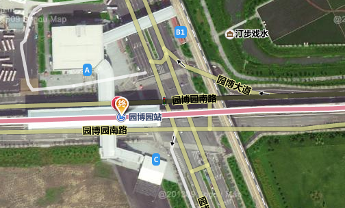 深圳园博园在哪个地铁站下车啊哪个出口比较近 谢谢！（14号地铁园博园出口）