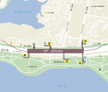 乘坐深圳地铁11号线欢乐海岸是哪个站出口呢（前海湾地铁站那个出口是海边）