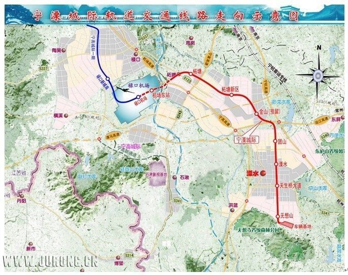 淮安的轨道交通线网规划是怎样的（淮安市轨道交通网规划图）