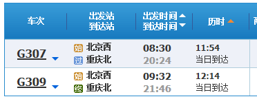 北京西站到重庆北站高铁经过哪些站（北京到重庆的高铁）