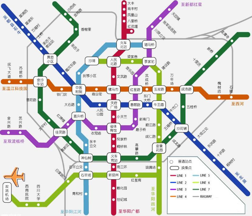 成都地铁5号线的站点设置（成都5号线地铁线三期）