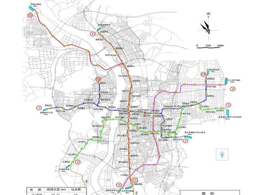长沙地铁4号线线路图（长沙地铁线6号路图）