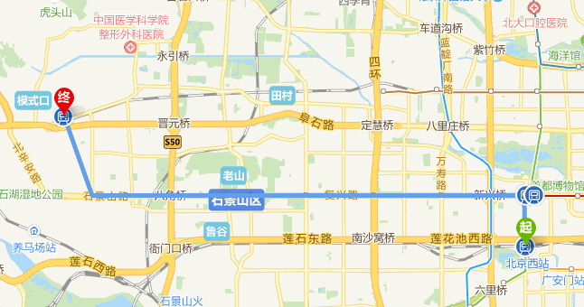 北京西站到苹果园坐地铁怎么走（北京西站到苹果园地铁线路怎么走）