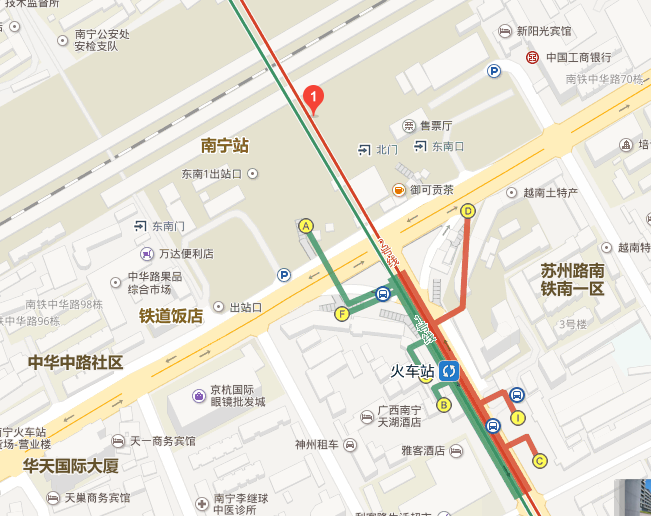 坐地铁到南宁站是走哪个出口（南宁地铁三号线青秀山站出口）