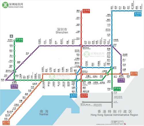 深圳地铁有几路线（深圳深湾地铁站）