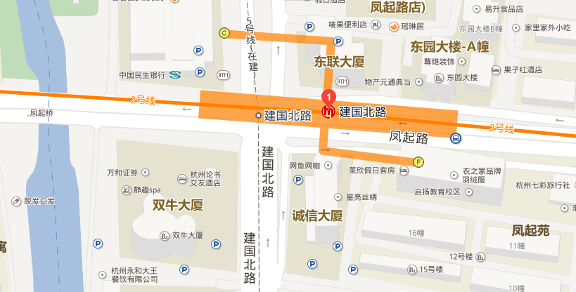杭州地铁5号从建国北路至杭州南站需多少时间及多少价格（杭州建国北路小河下地铁站）