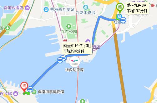 香港红磡地铁站距离中环码头有多远（中环码头到地铁站）