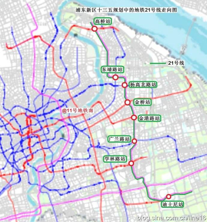 广州地铁21号线是怎么规划的呢（21地铁线路图）