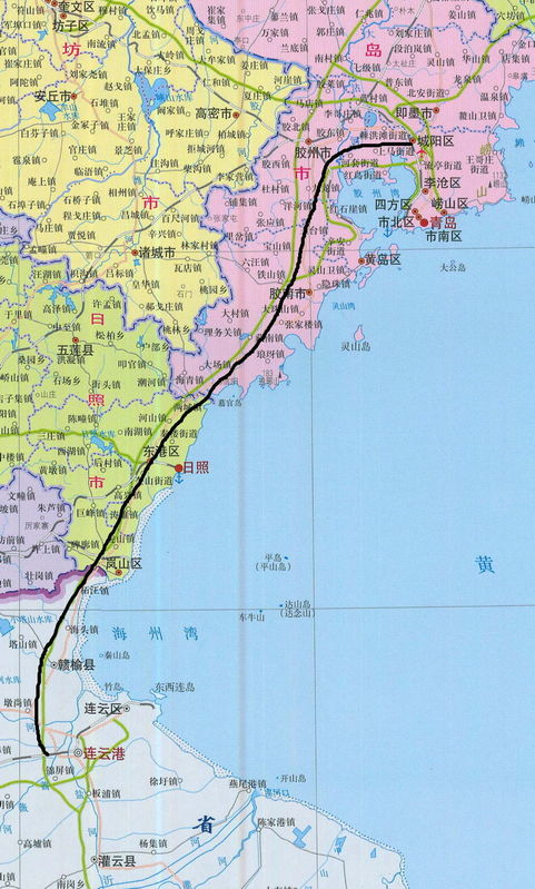 青岛到河南的铁路属于什么线（青岛铁路线）