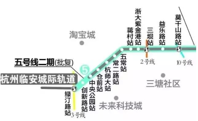 杭州地铁5号线二期9号线一期站点公布了吗（杭州地铁9号线详细站点名称）
