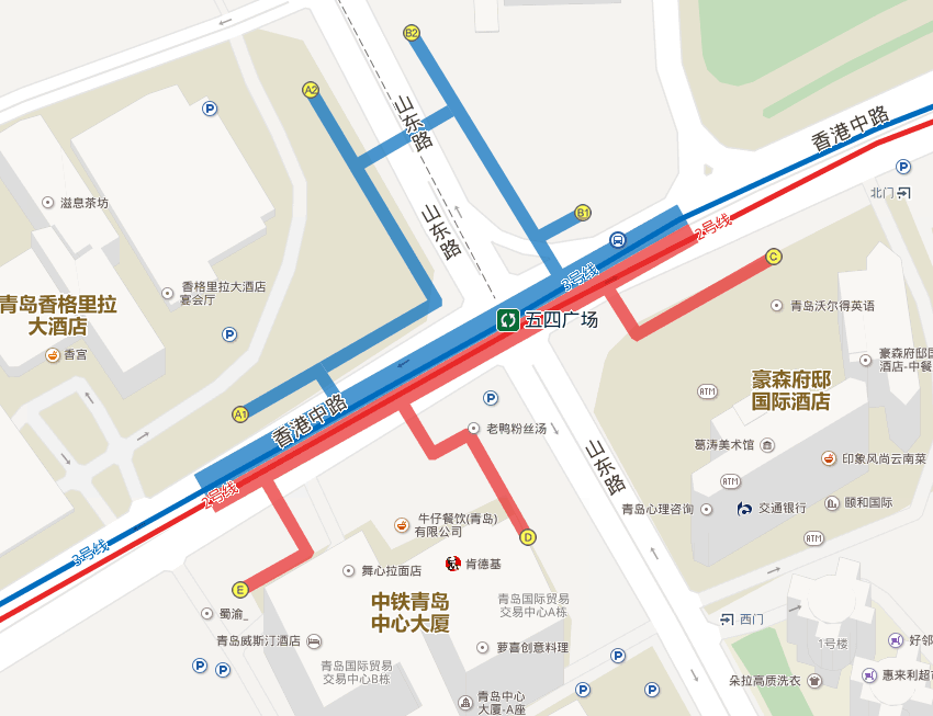 青岛地铁2号线与3号线如何换乘（青岛2号线地铁开建时间查询）