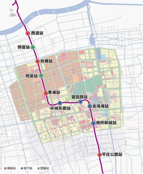上海地铁5号线延伸段规划图（地铁5号线延伸段线路图）