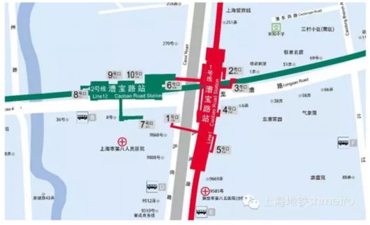 上海一号线漕宝路为什么是鬼站 漕宝路地铁站闹鬼真相（漕宝路地铁站出口地图）
