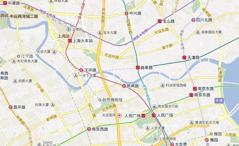 上海市地铁3号线如何转8号线（上海地铁3号线换8号线图）