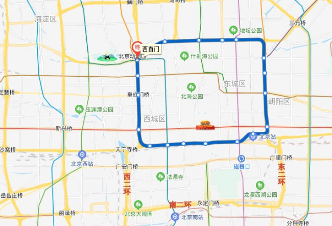 北京地铁2号线怎么换乘8号线（北京地铁二号线）